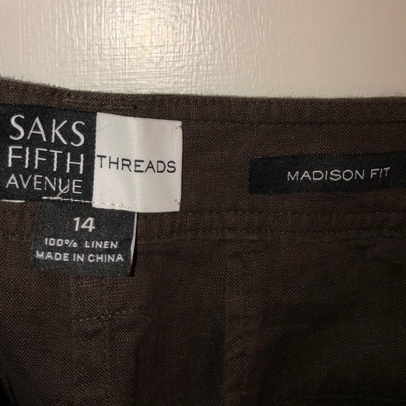 Saks Fifth Avenue Threads 2-piece linen set. - Picture 7 of 8